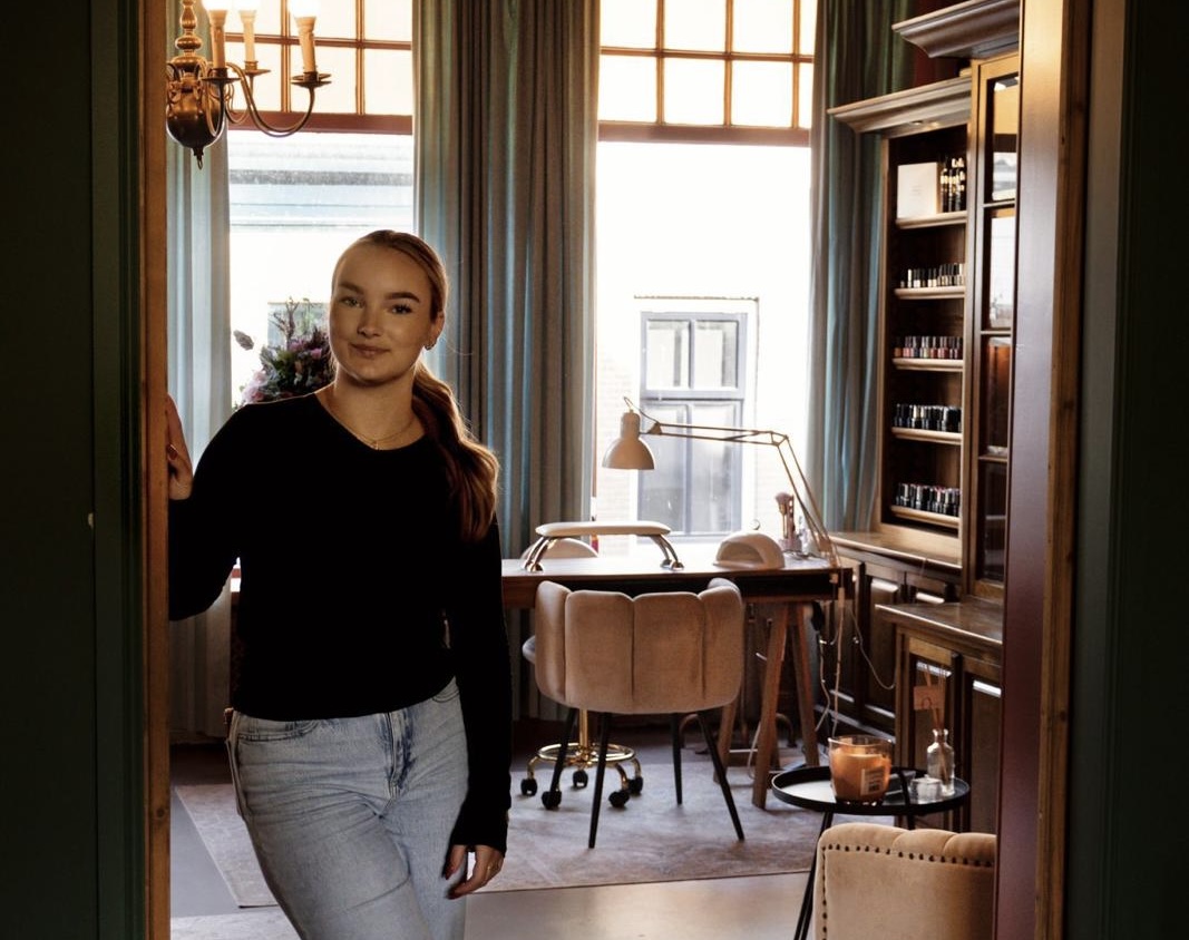 Ik in mijn salon